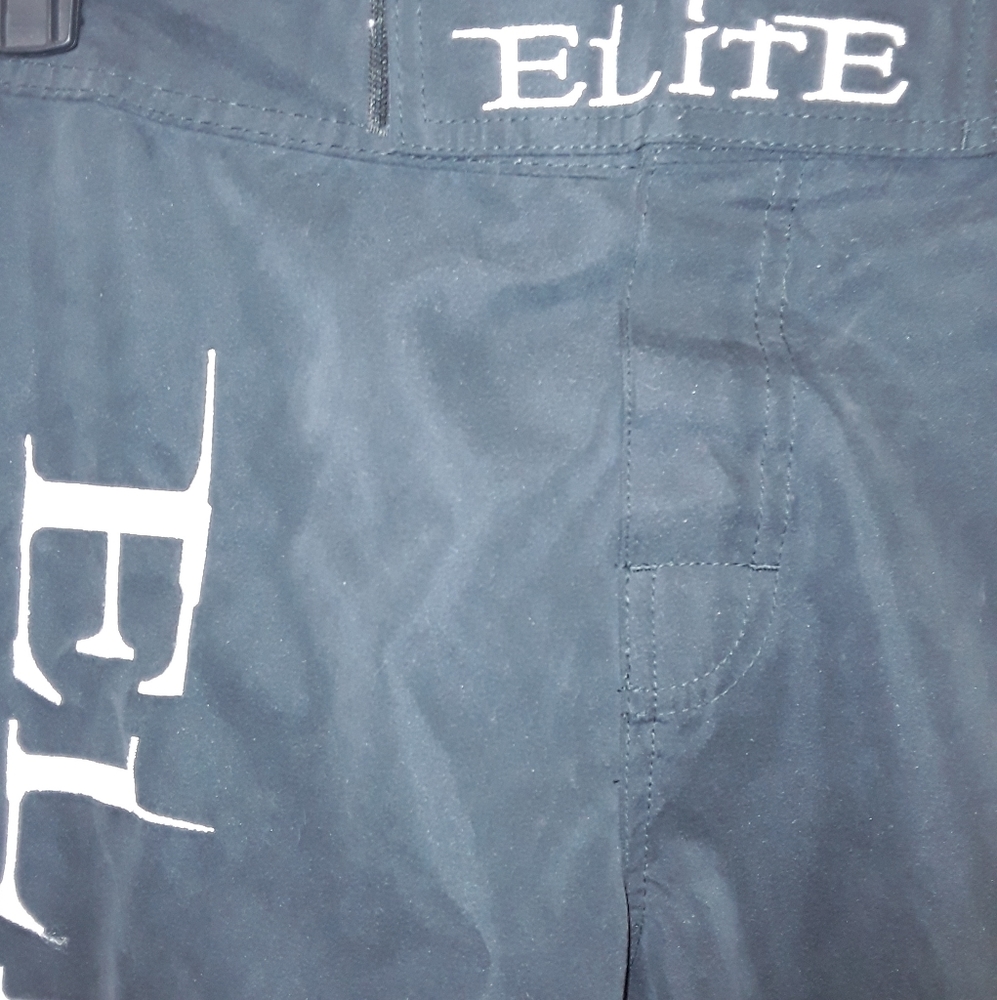 Black White Boxing MMA Board Shorts Sport Men's - Picture 5 of 8